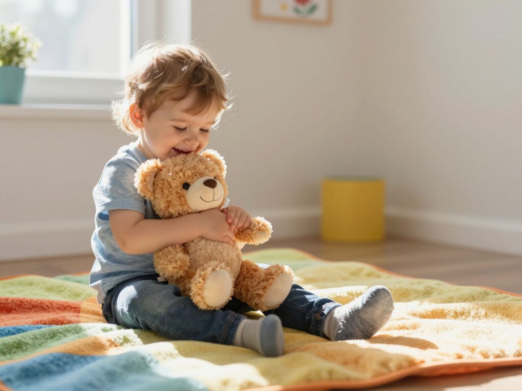 A kedvenc plüss vagy takaró: normális, ha a gyerek vigasztárgyhoz kötődik?