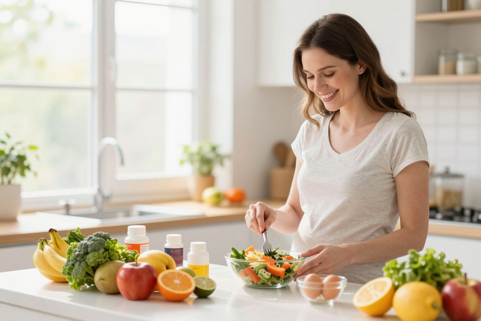 A kolin segíti a magzati agy fejlődését.