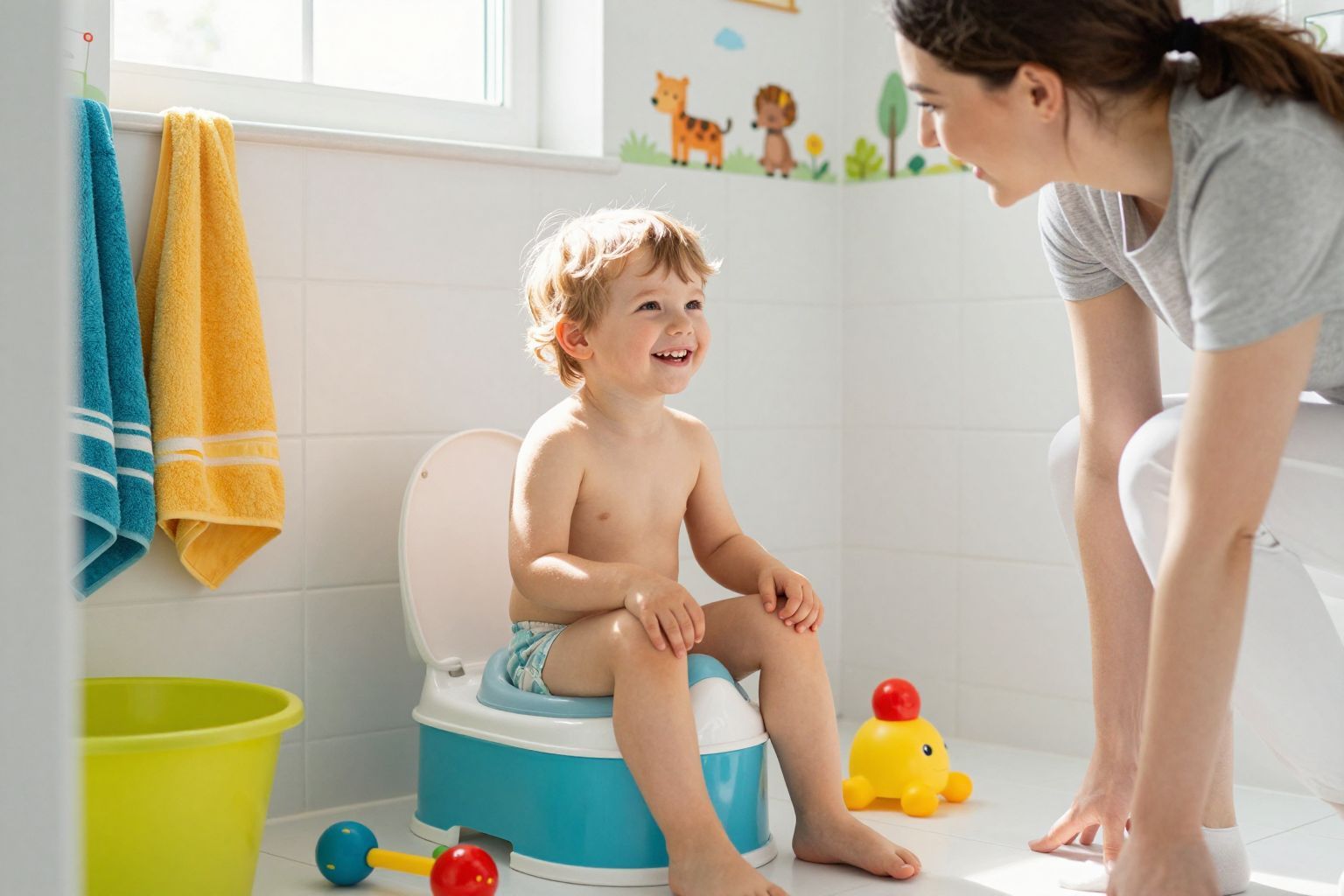 Figyeld a gyerek nonverbális jeleit a bilire szoktatásnál!