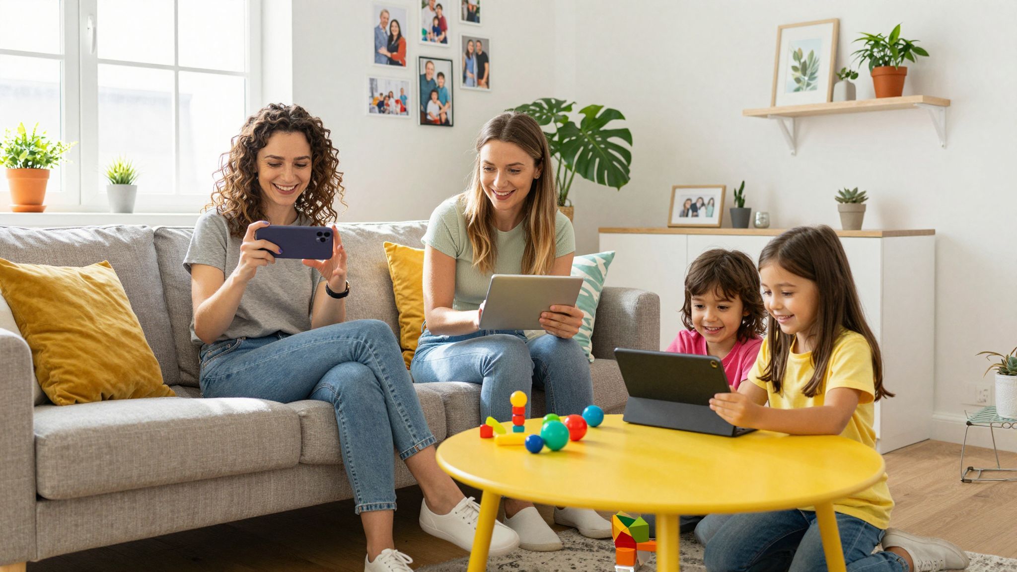 A digitális tér új lehetőségeket teremt a családoknak.