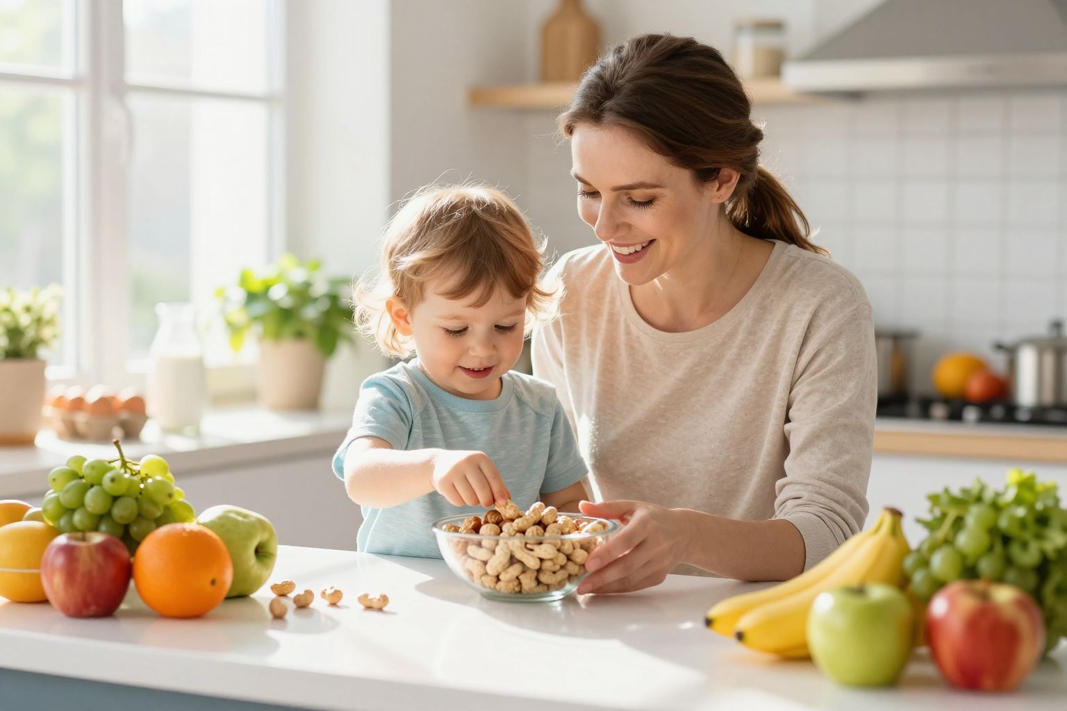 A korai mogyoróbevezetés csökkentheti más allergiák kockázatát.