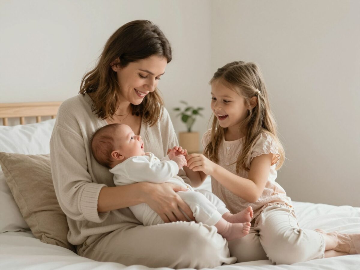 A nő, aki nem sejtette, hogy várandós, a saját lánya segítségével szült otthon