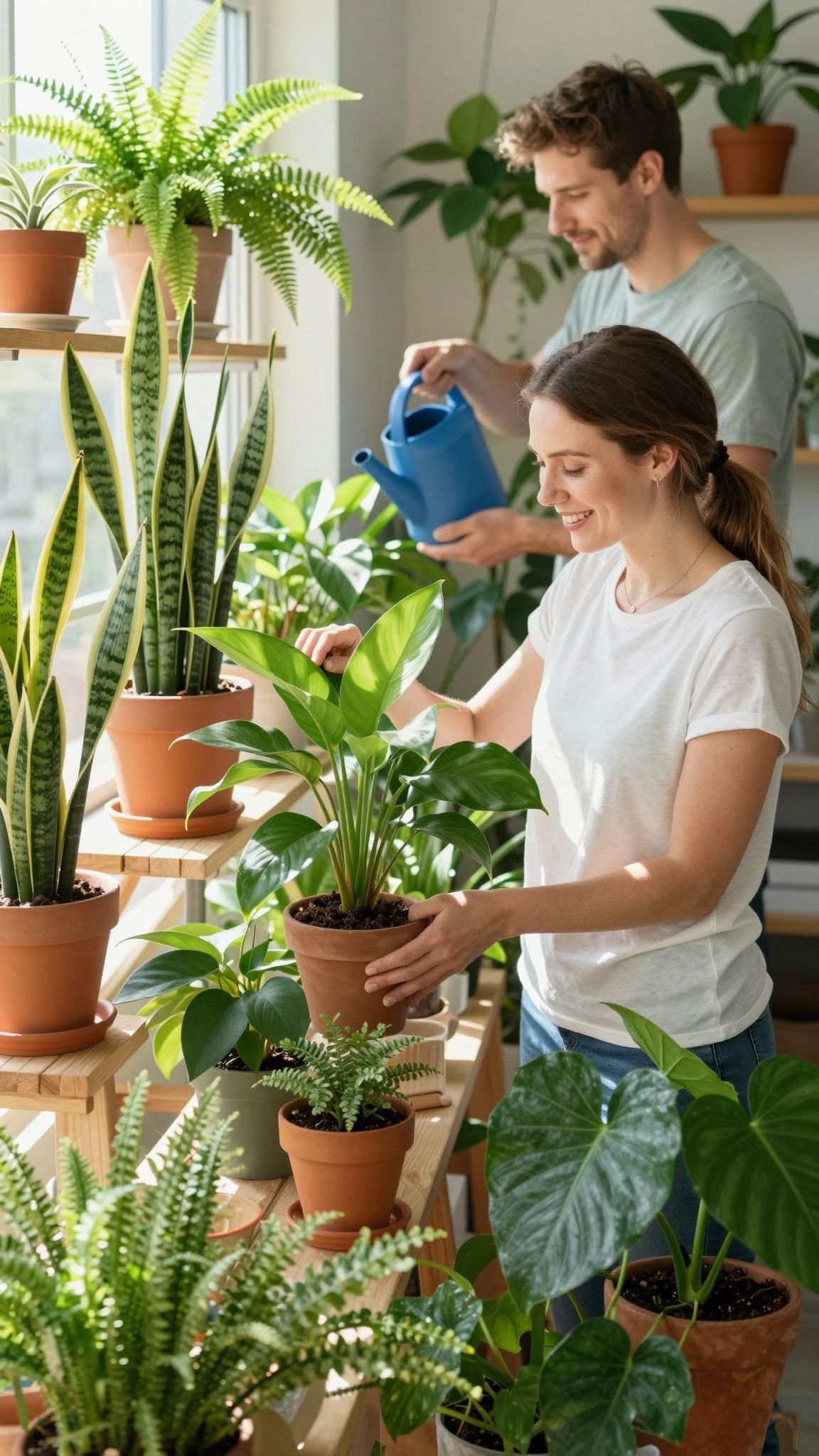A növények forgatása javítja növekedésüket és egészségüket.