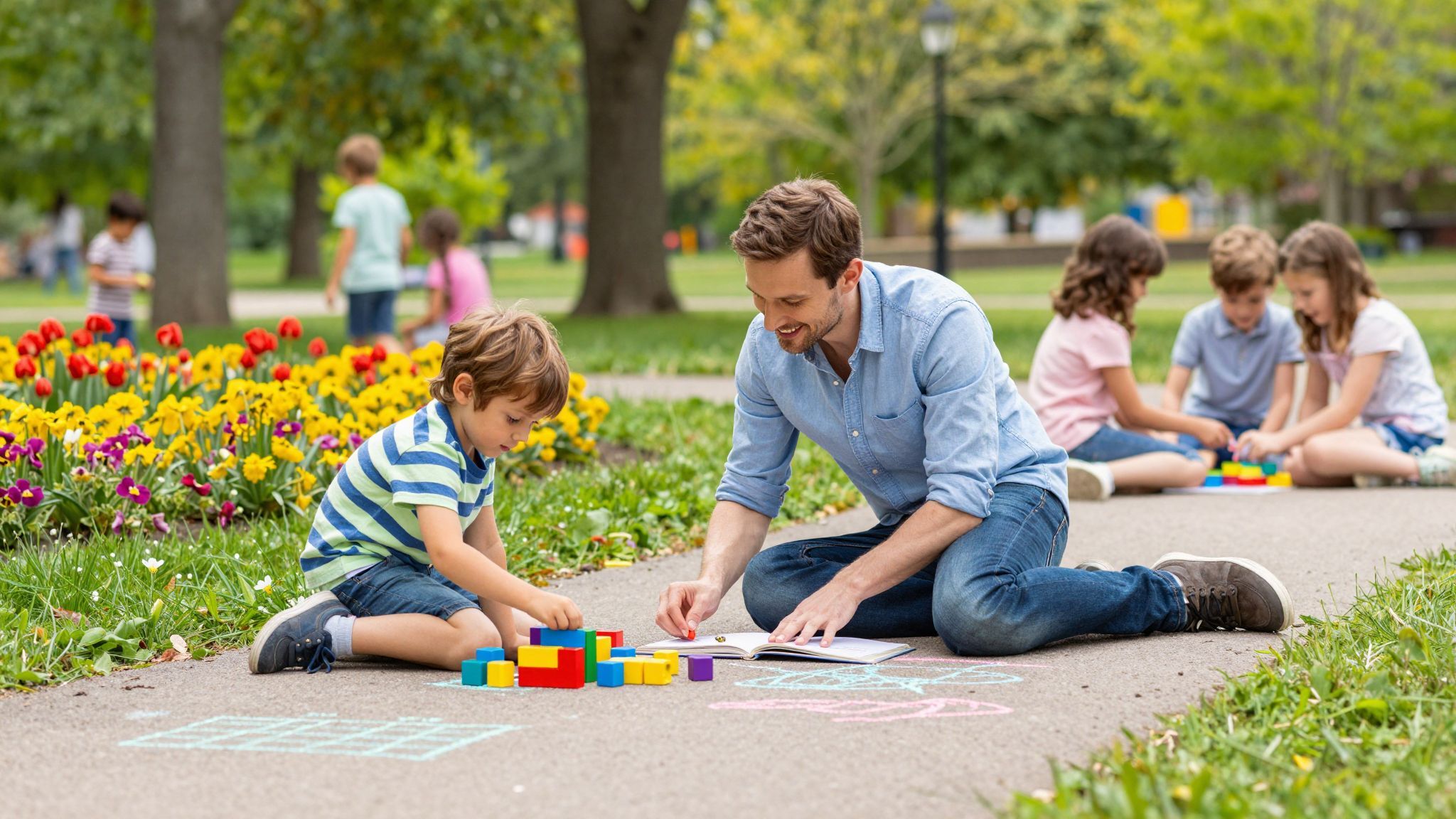 A játék segít az iskolai készségek megerősítésében.