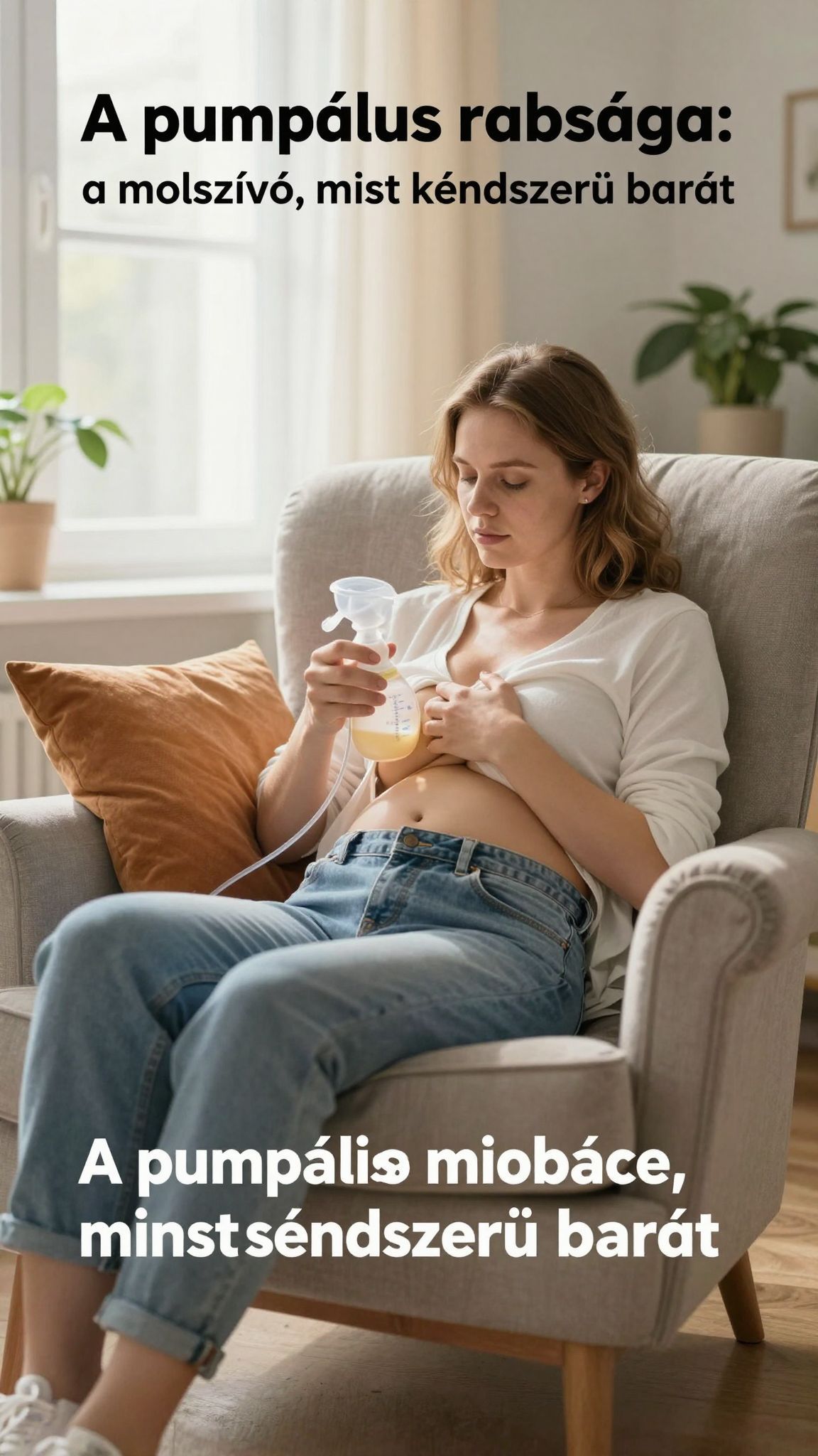 A mellszívó segít, de a szoptatás hiányérzetet kelt.