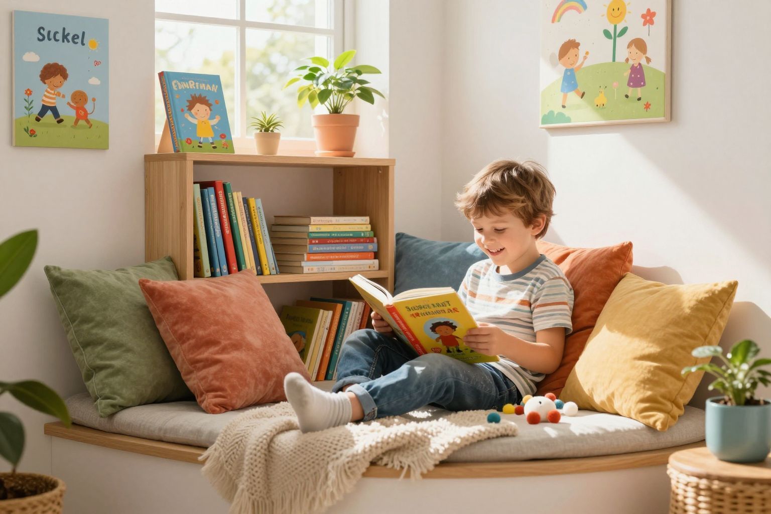 A rendszerezés kulcsa a gyerekek kreatív terének fenntartása.