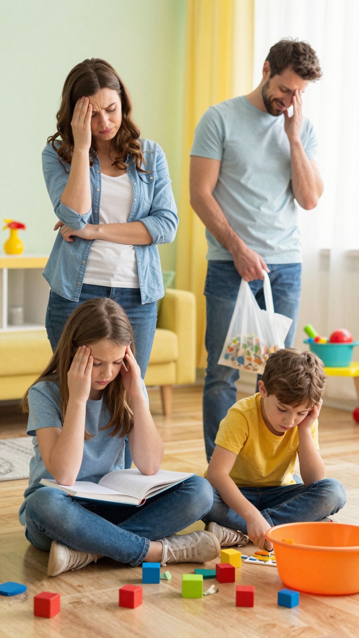 A stressz jelei: fáradtság, ingerlékenység és alvászavarok.