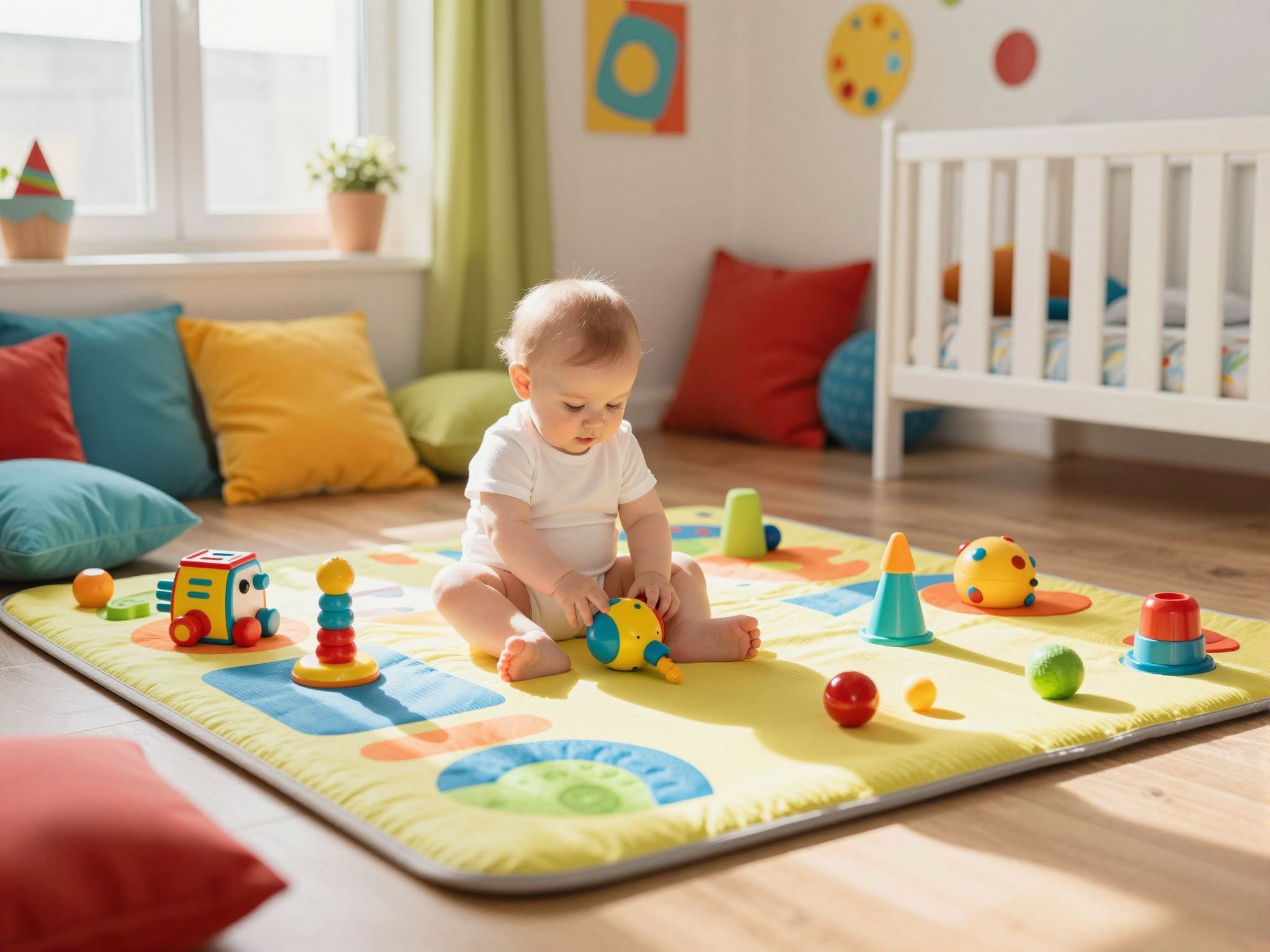 A színek hatással van a baba érzelmi kötődésére.