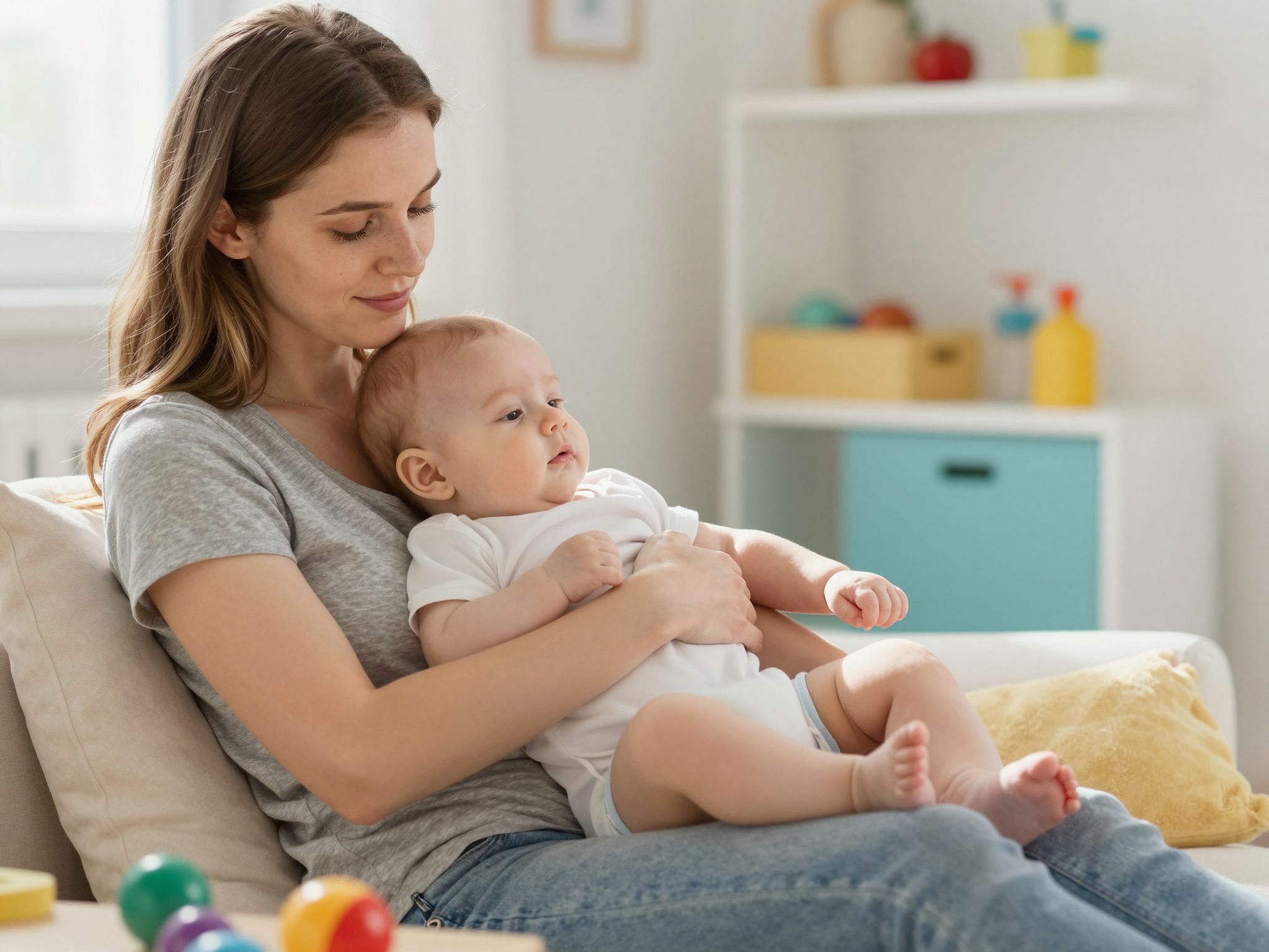 A csecsemők érzik az anyai szorongást és reagálnak rá.