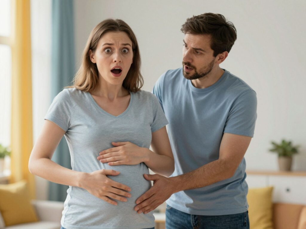 A szülés váratlan pillanatai: amikor a legkevésbé számítasz rá, beindul