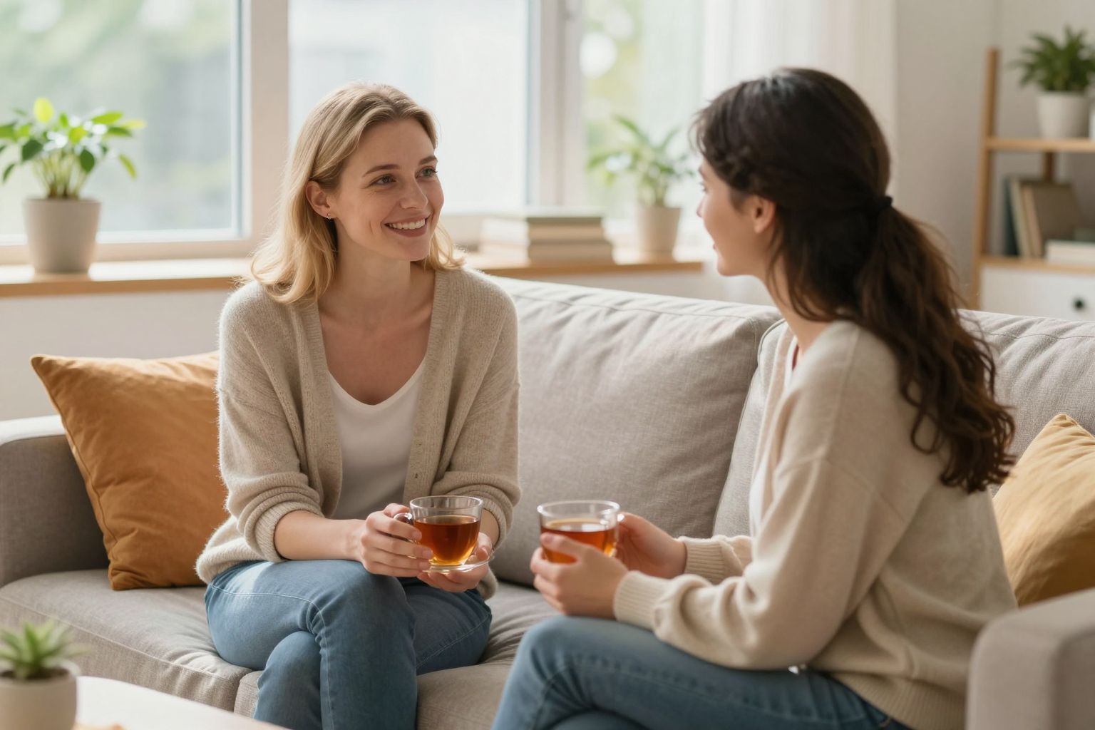 A támogató közeg erősíti a gyászolók lelki rehabilitációját.