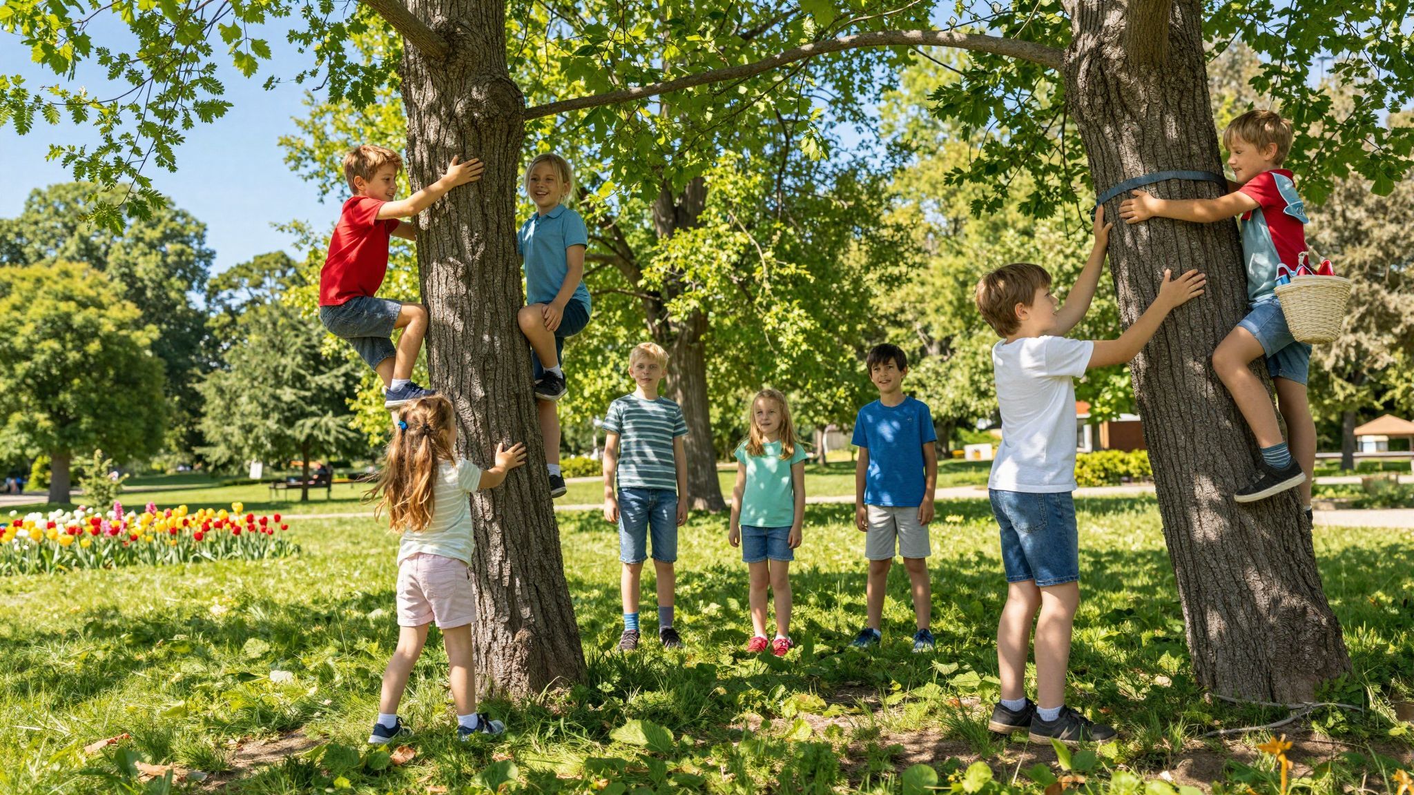 A természet támogatja a gyermekek szociális készségeinek fejlődését.