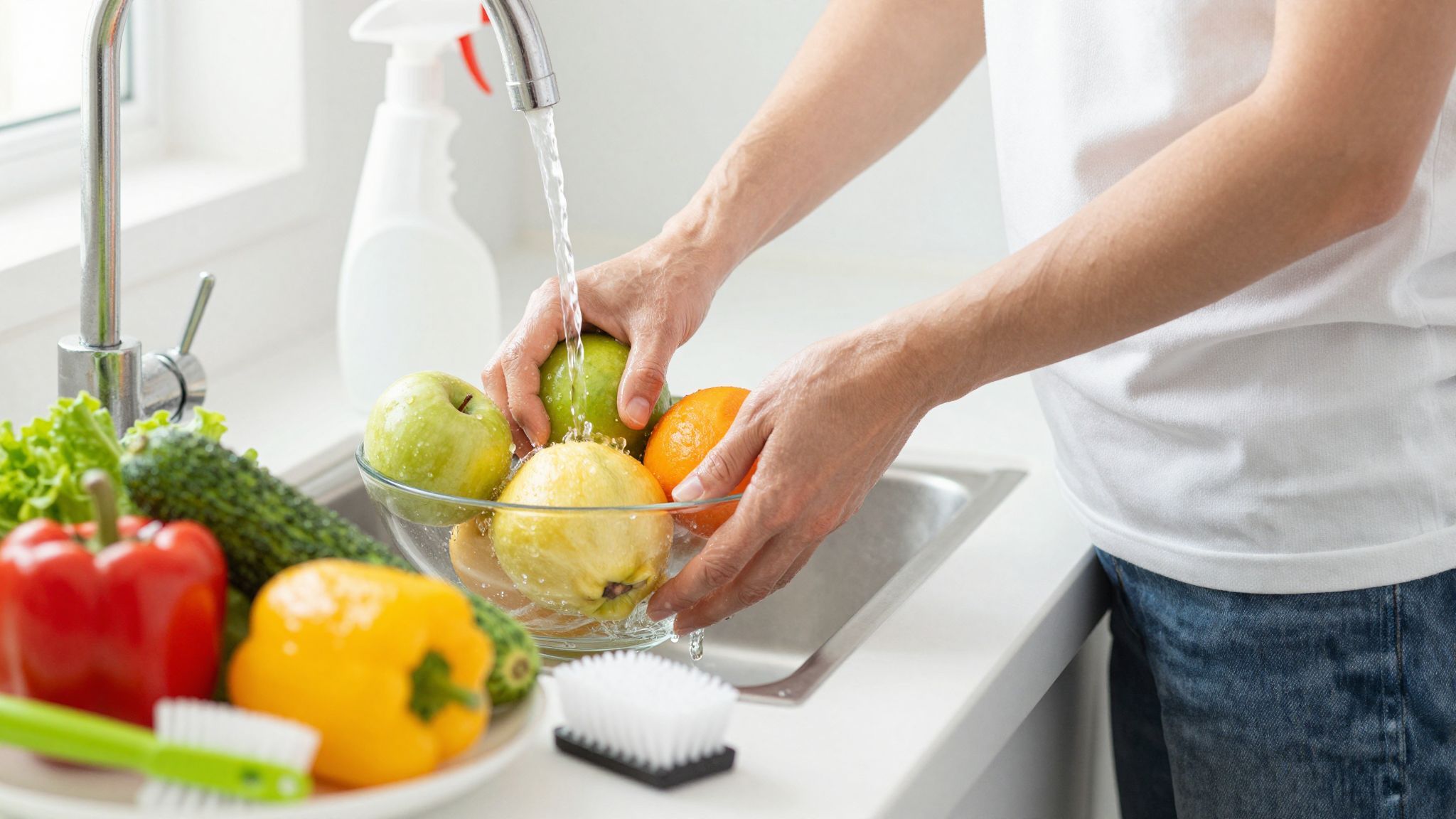 A rendszeres tisztítás javítja az ételek biztonságát.