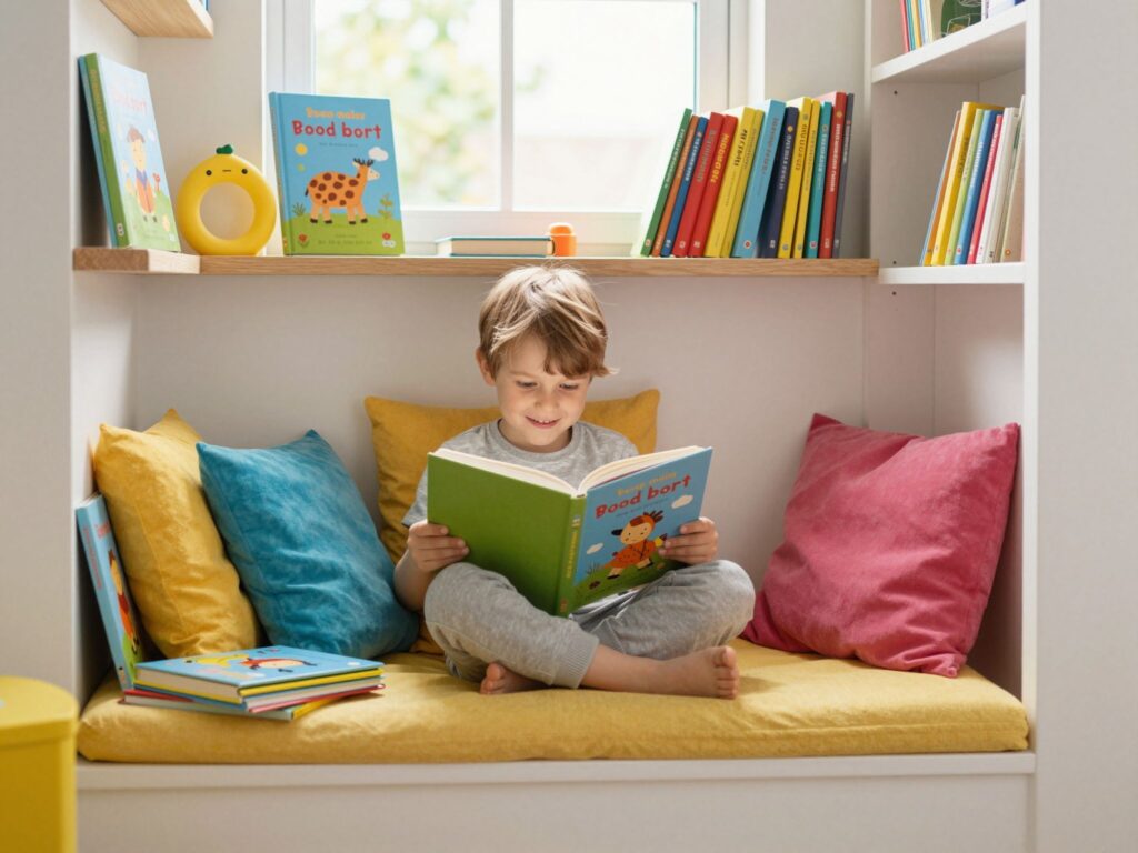 A tökéletes gyerekkuckó titka: így készíts hívogató olvasósarkot