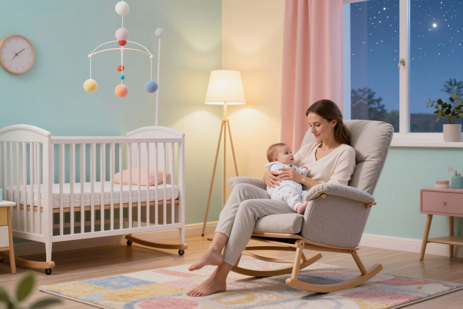 Az alvási ciklusok segítenek a baba nyugodt álmaiban.