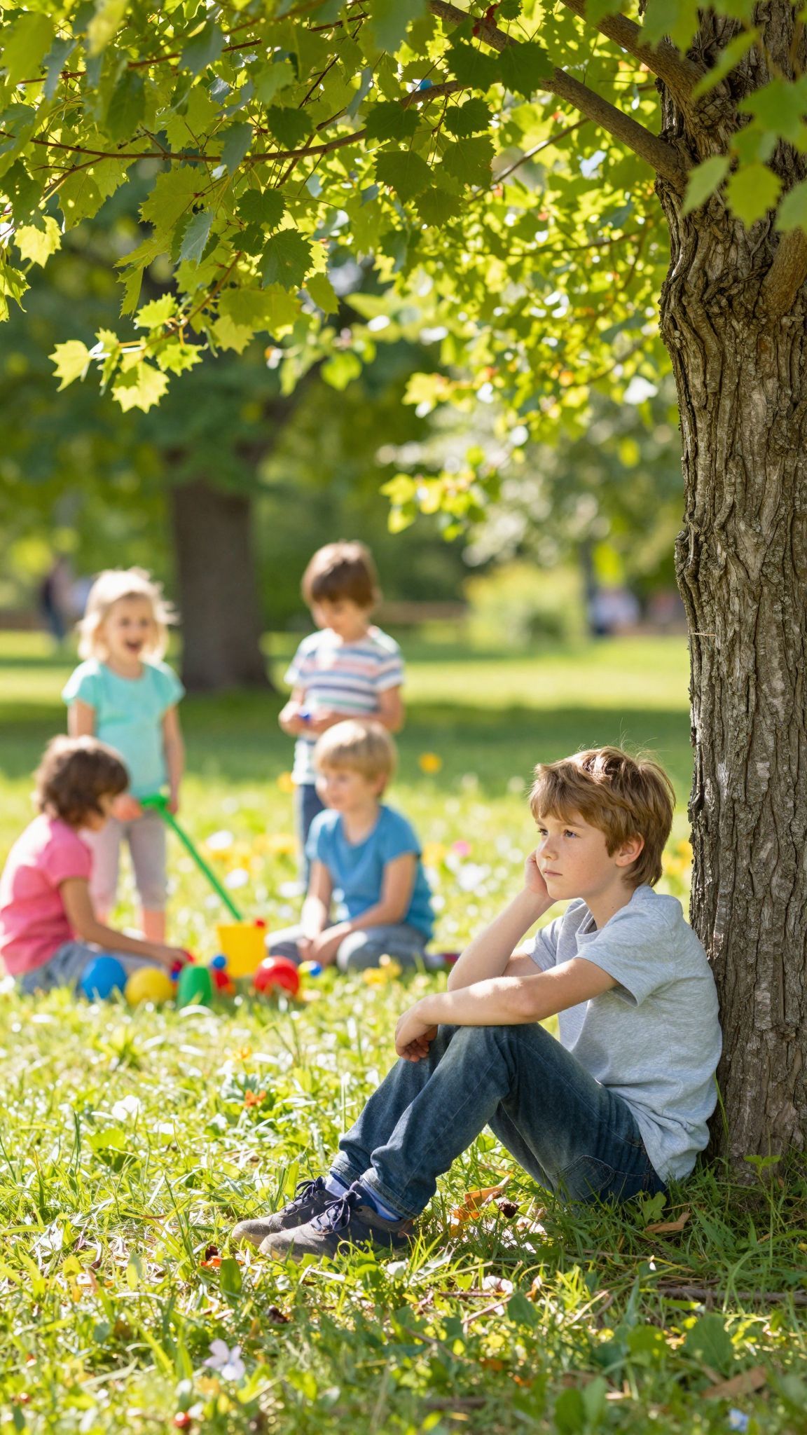 A visszahúzódó gyermekek gyakran kreatív és mély érzelműek.