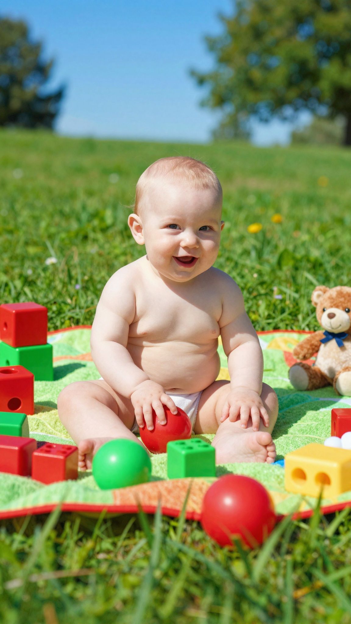 A vörös és zöld színek dominálják a babák látását.