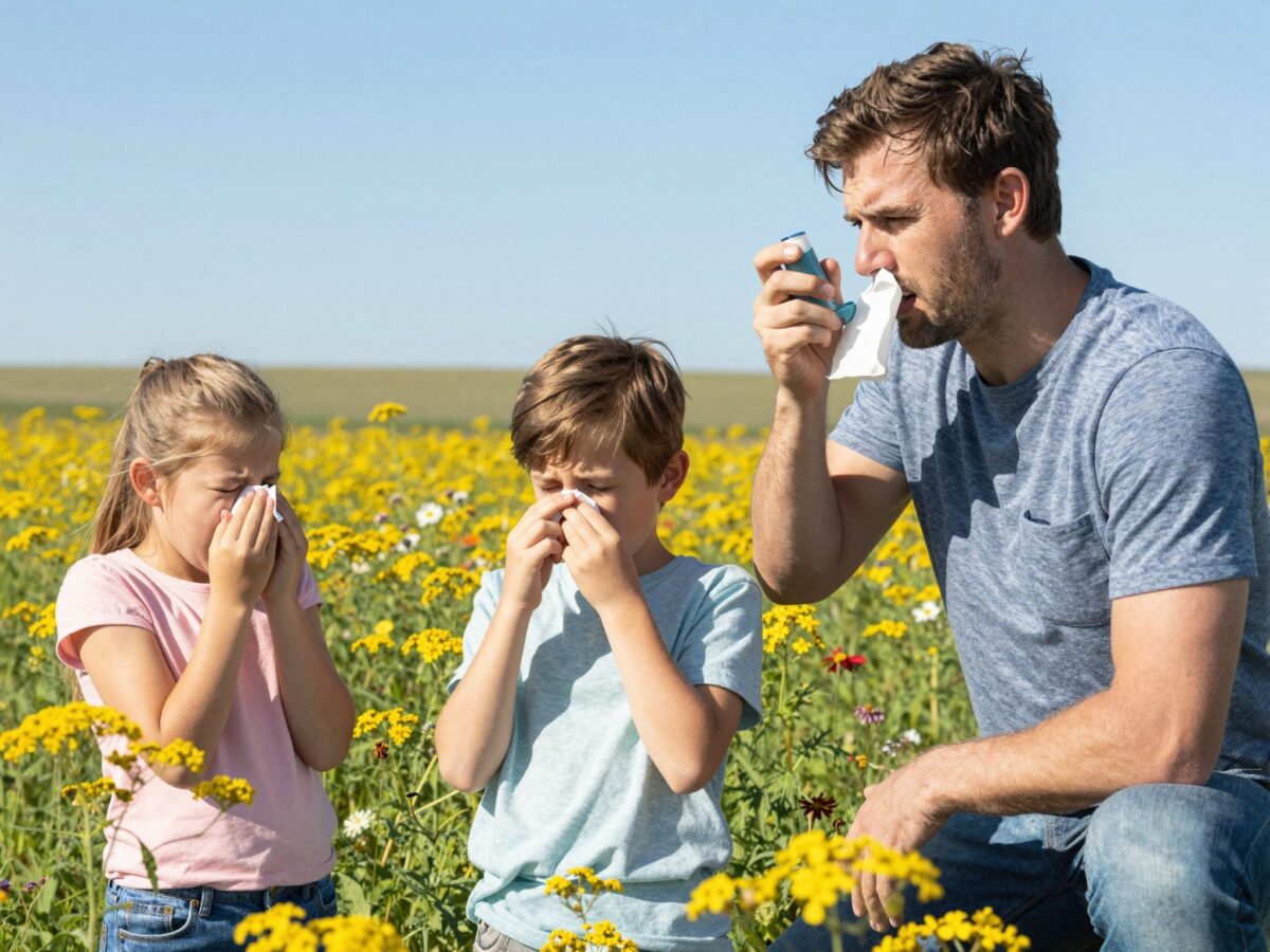 Amikor az allergia asztmába fordul: veszélyes tünetek parlagfűszezonban