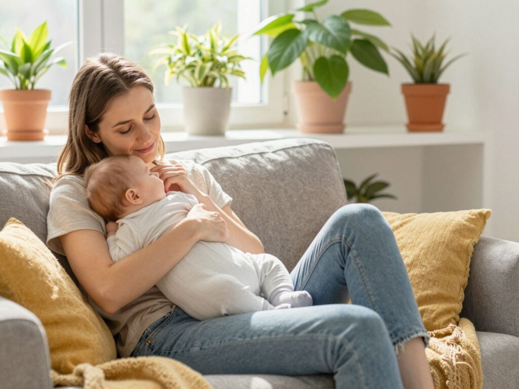 Amikor az anya beteg: hogyan ápold magad, miközben a babádról is gondoskodsz?