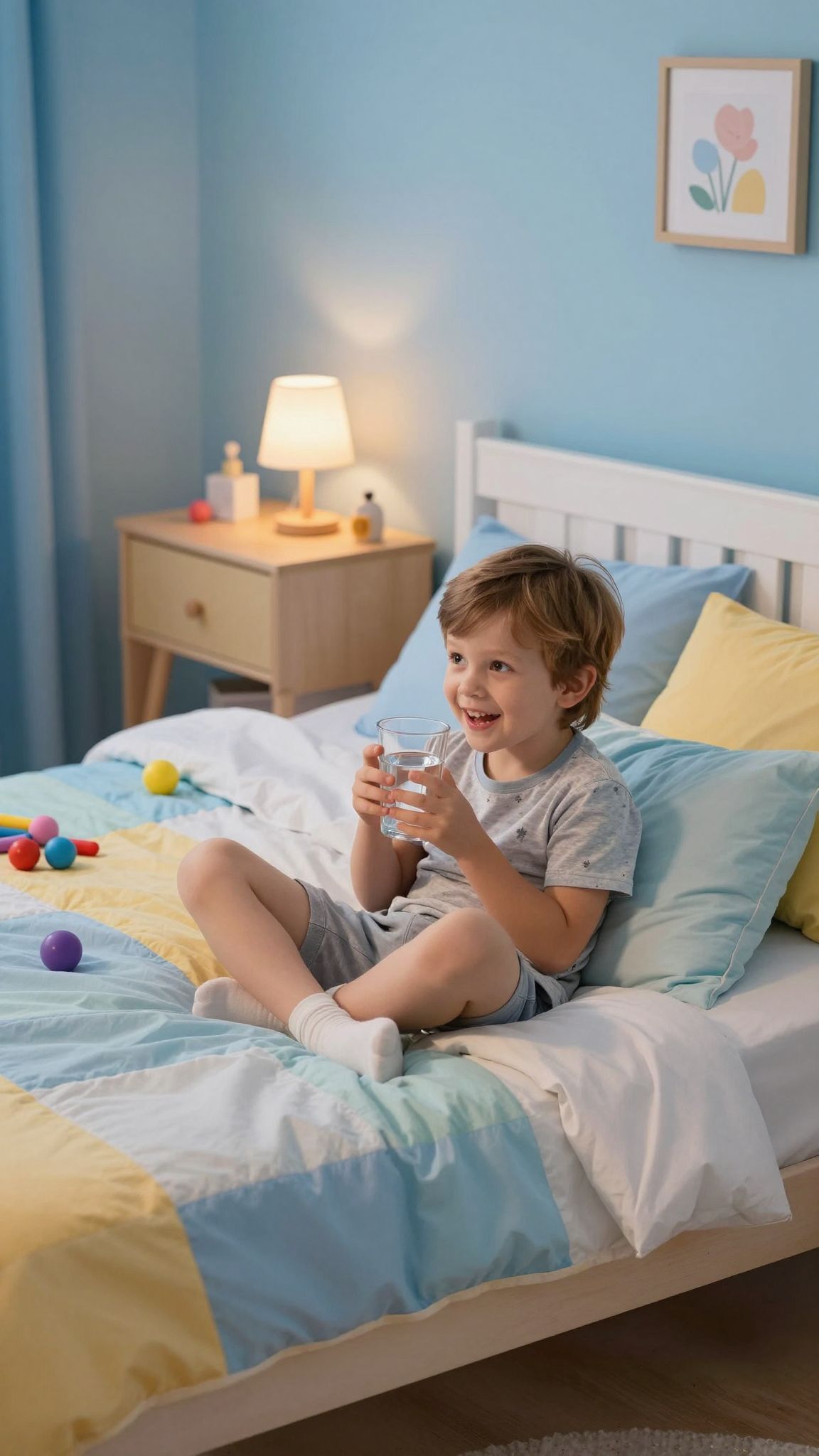 A gyerekek alvásmegtagadása gyakori, érzelmi fejlődést tükröz.