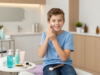 Az első kozmetikai kezelés: minden, amit a kamaszfiúknak tudni érdemes a bőrápolásról