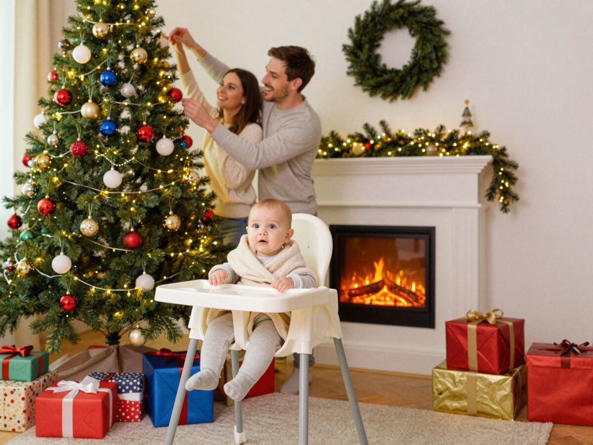 Az első közös karácsony a babával: varázslat és új hagyományok
