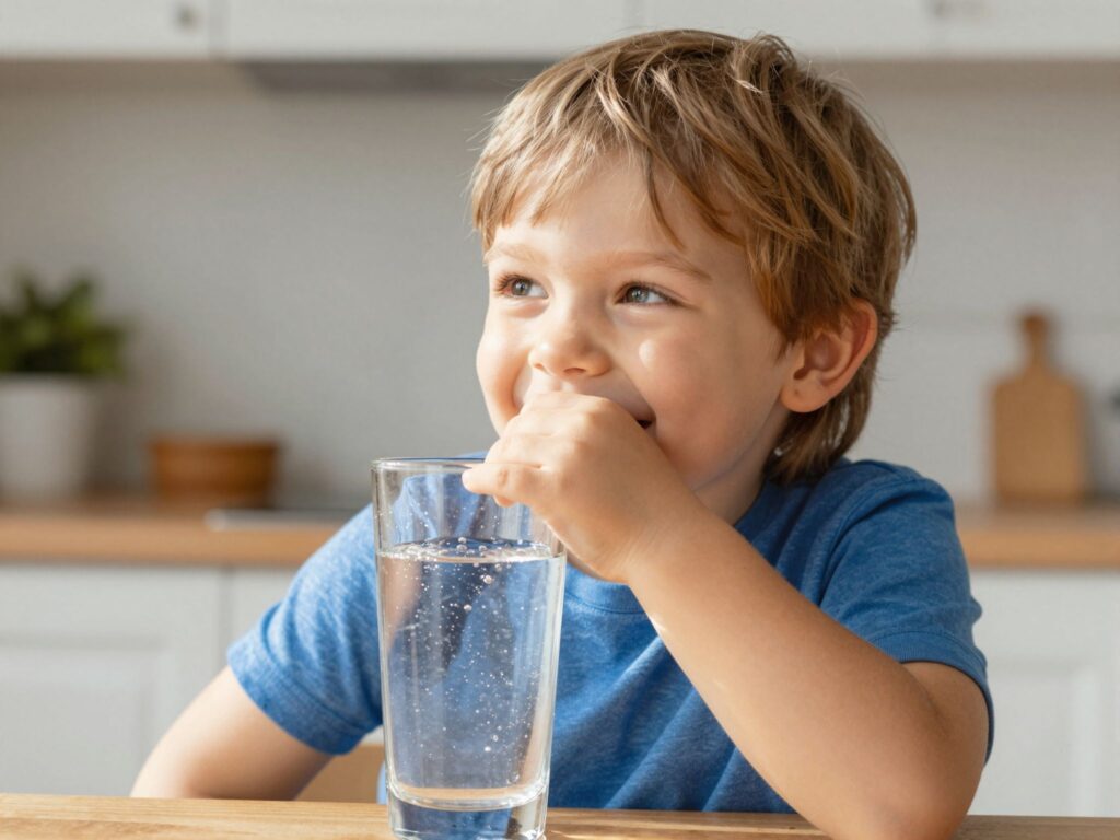 Az esti pohár víz trükkje: valójában nem szomjas a gyerek, hanem időt akar nyerni