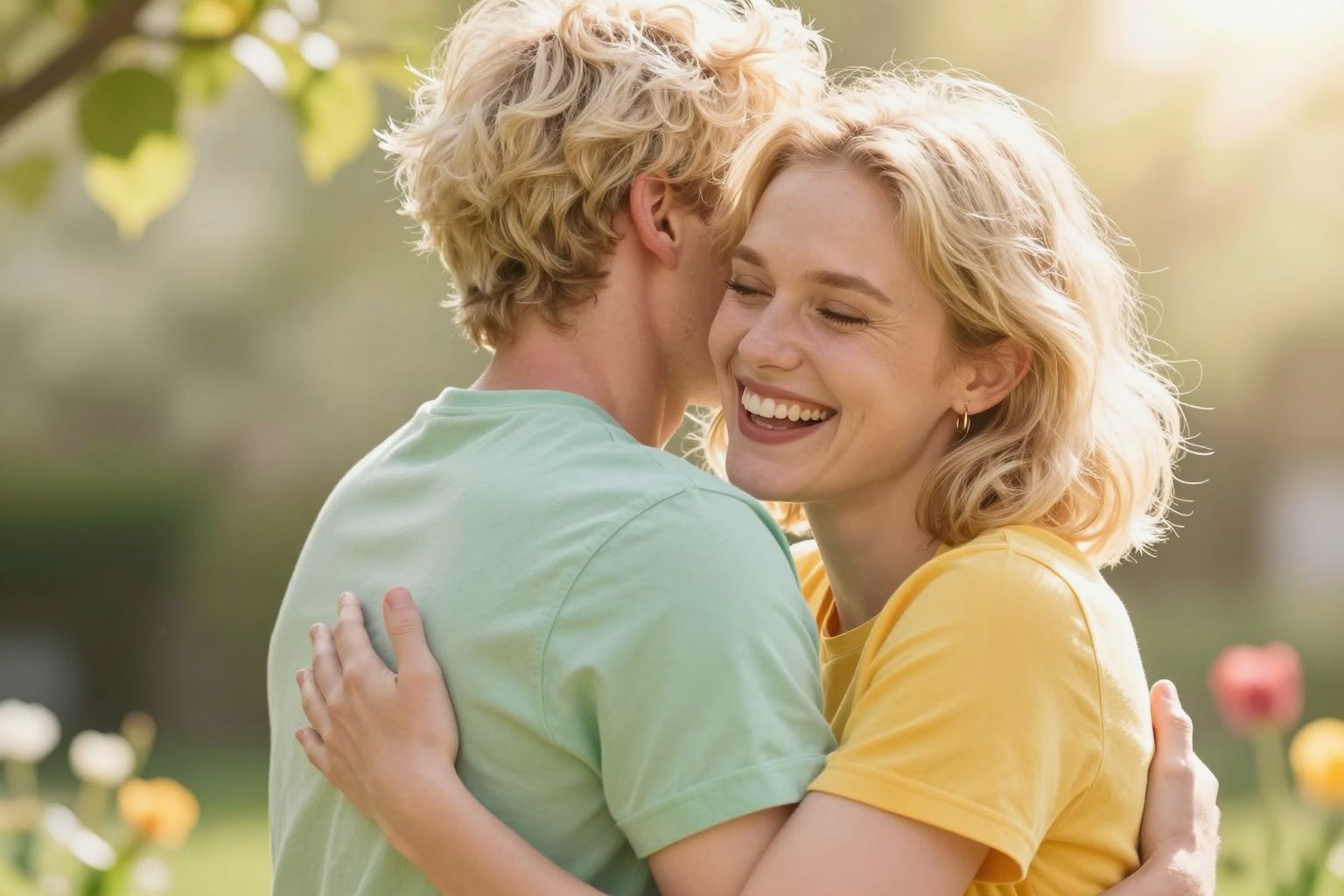 Az ölelés növeli az önbecsülést és a boldogságot.