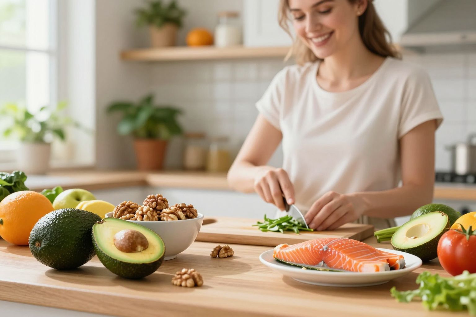 Az omega-zsírsavak segítik a bőr hidratáltságát és ragyogását.