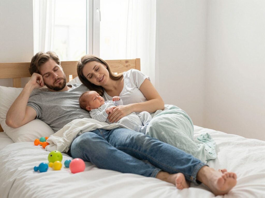 Az új szülők alváshiánya: Meddig tart és hogyan lehet túlélni?