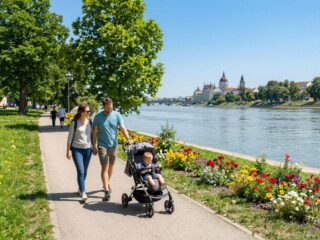 Családi kirándulóhelyek Budapest közelében: a Duna tanösvény babakocsival is járható