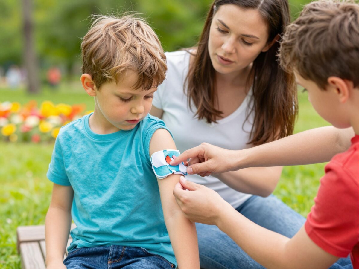 Elsősegély gyerekeknek: mit tegyünk rovarcsípés, darázscsípés vagy kutyaharapás esetén?