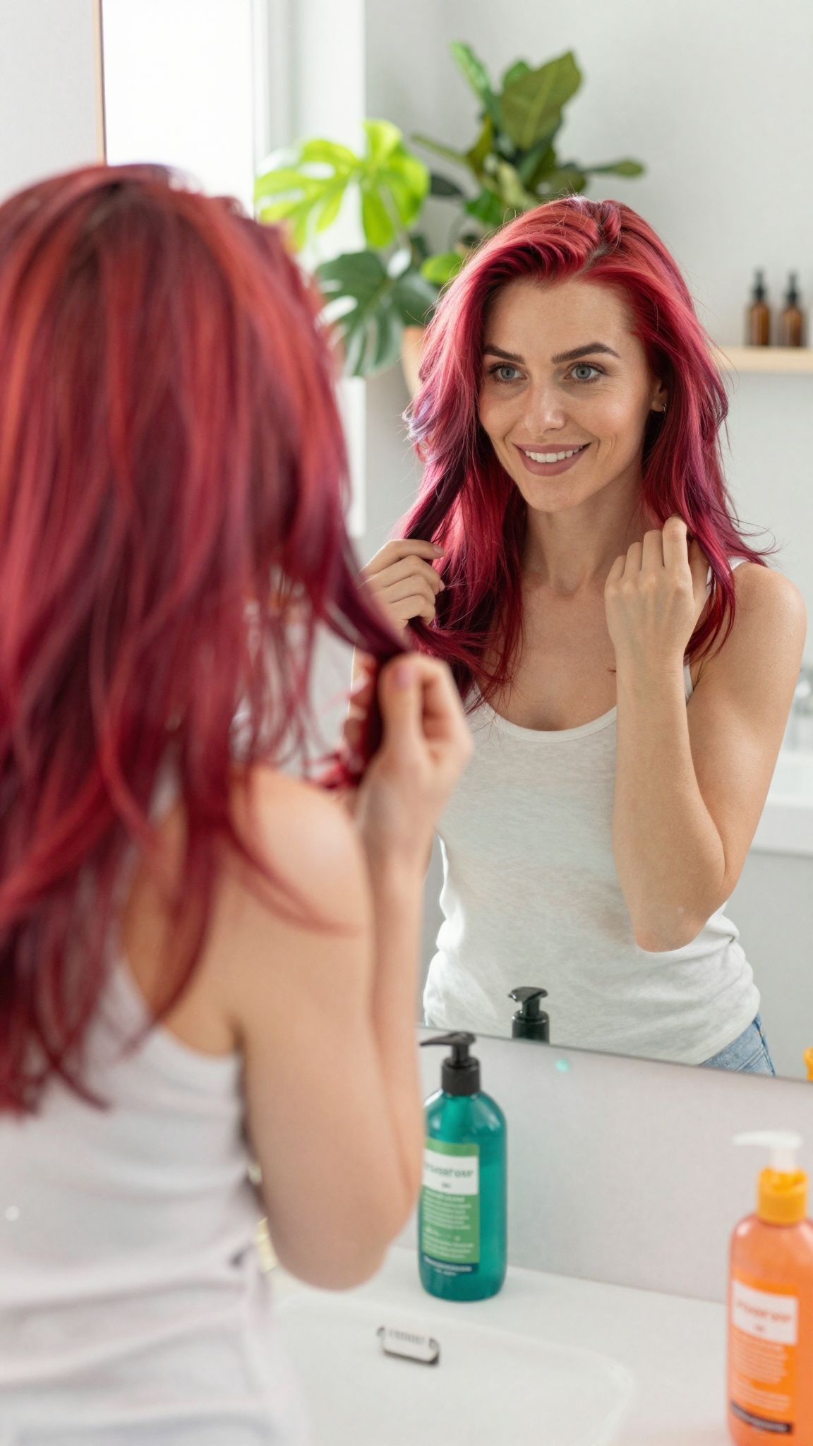 A túl gyakori hajmosás károsíthatja a festett hajat.