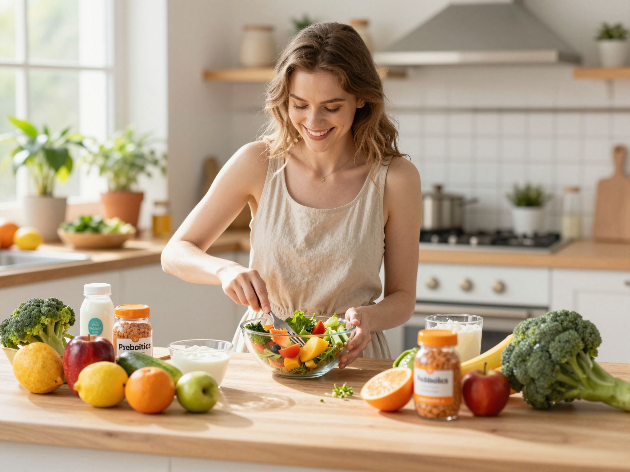 A bélflóra egyensúlyához prebiotikum és probiotikum szükséges.