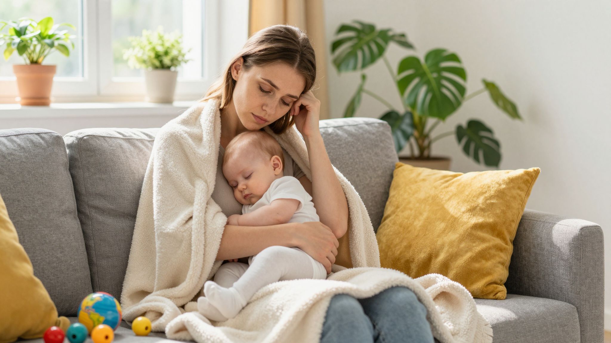 A pihenés kulcsfontosságú a betegség gyorsabb gyógyulásához.