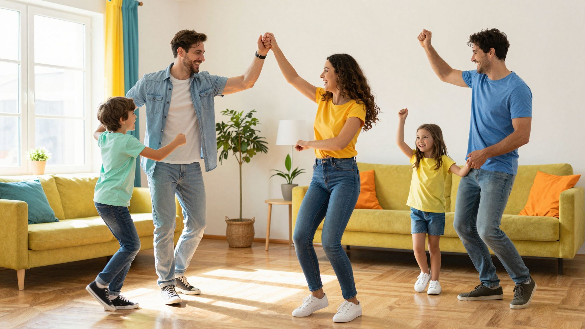 A családi tánc erősíti a kötelékeket és a szórakozást!