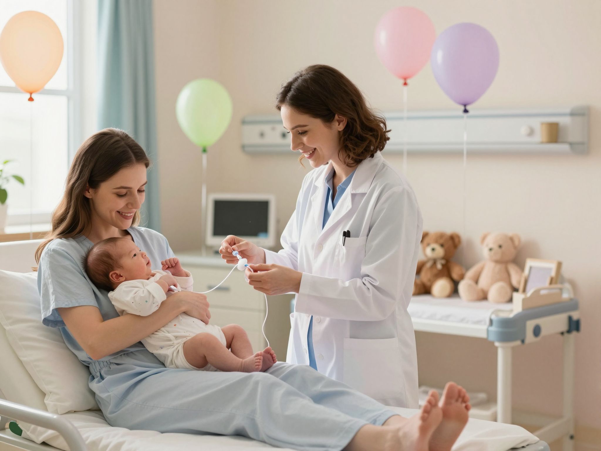 A késleltetett elvágás előnyös a babák egészségére.