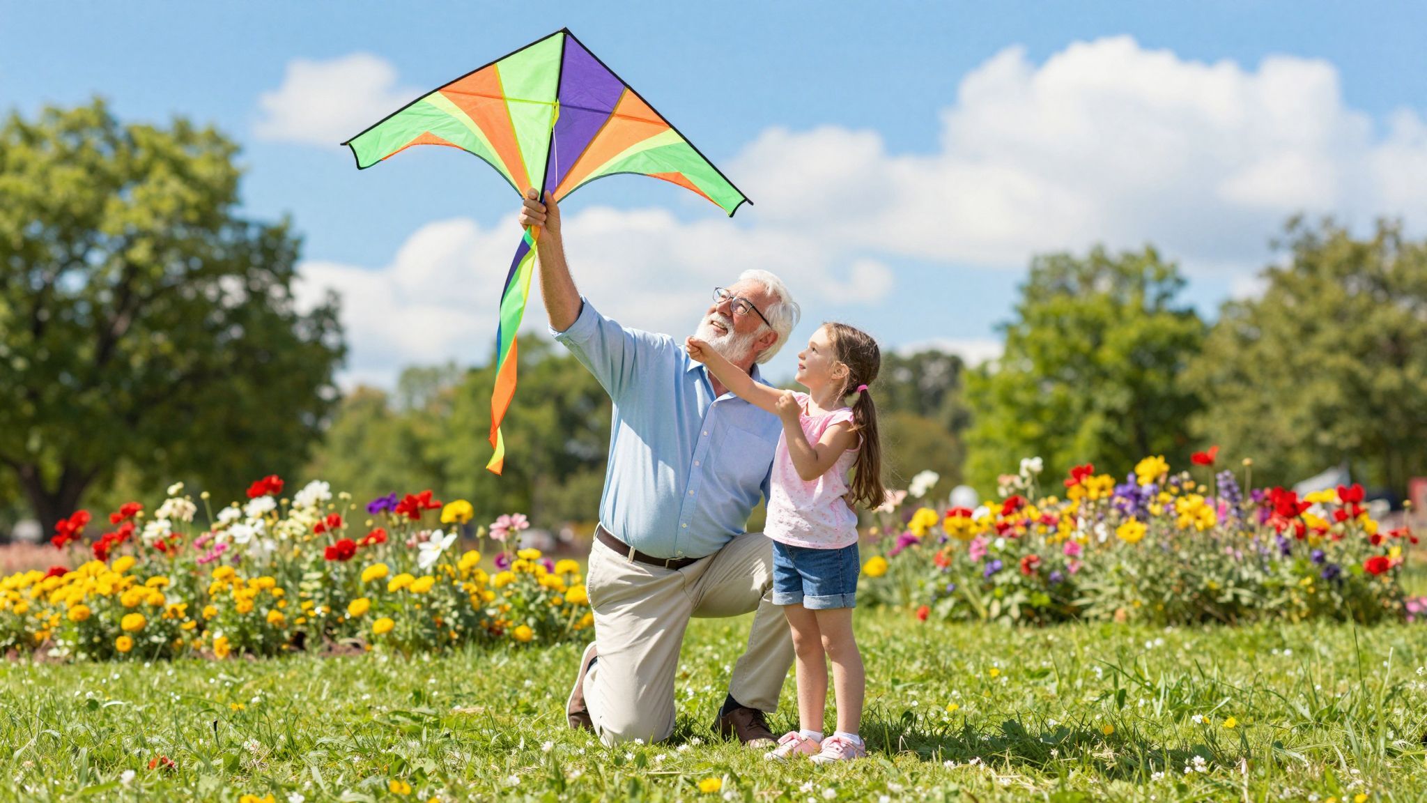 A nagypapa bölcsessége formálja az unoka jövőjét.