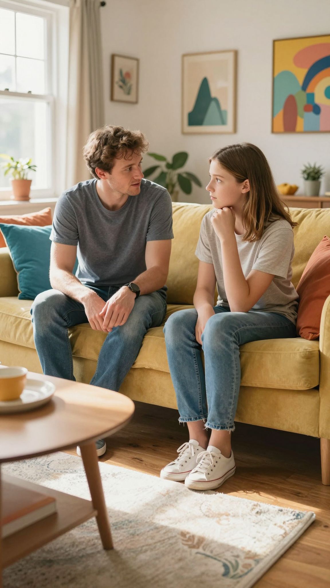 A kommunikáció kulcsfontosságú a nagyra nőtt gyerekek támogatásában.