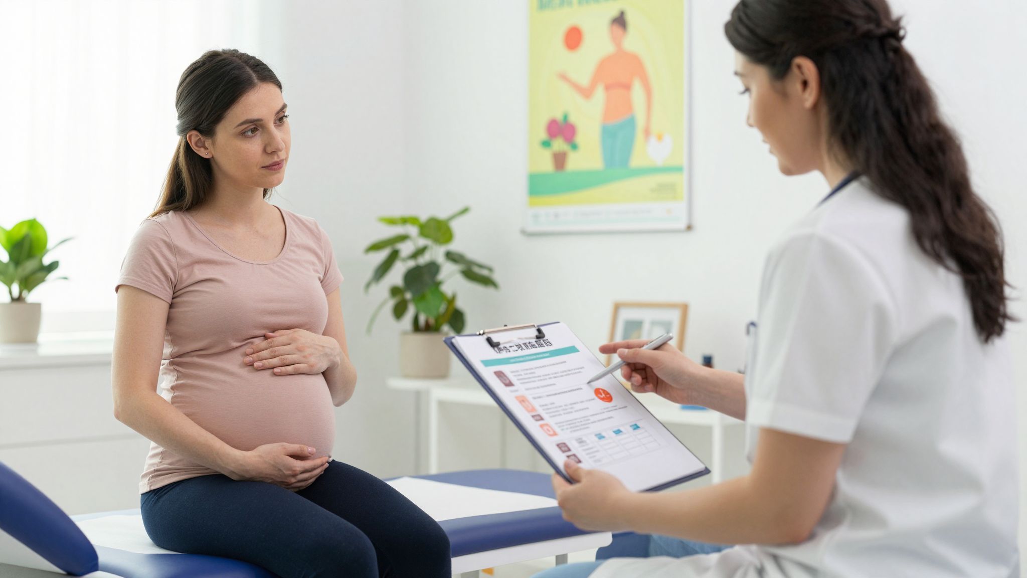 A gesztációs diabétesz fokozza a szülési szövődmények kockázatát.