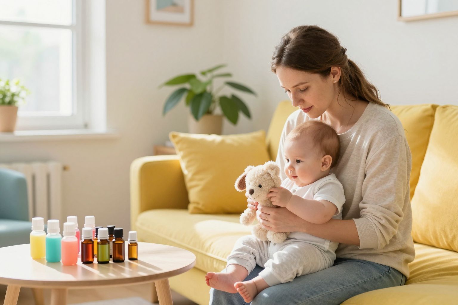 Óvatosan használj illóolajokat csecsemők közelében, allergiát okozhat.