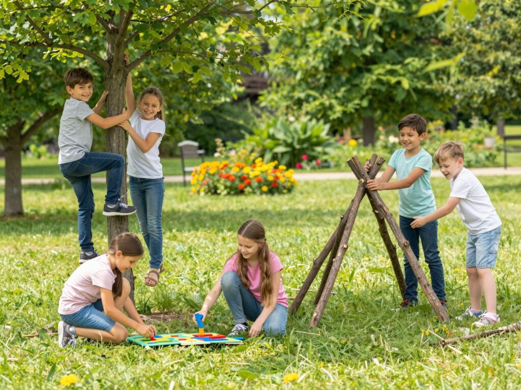 Hogyan növeli a friss levegőn töltött idő a gyerekek önbizalmát és problémamegoldó képességét?