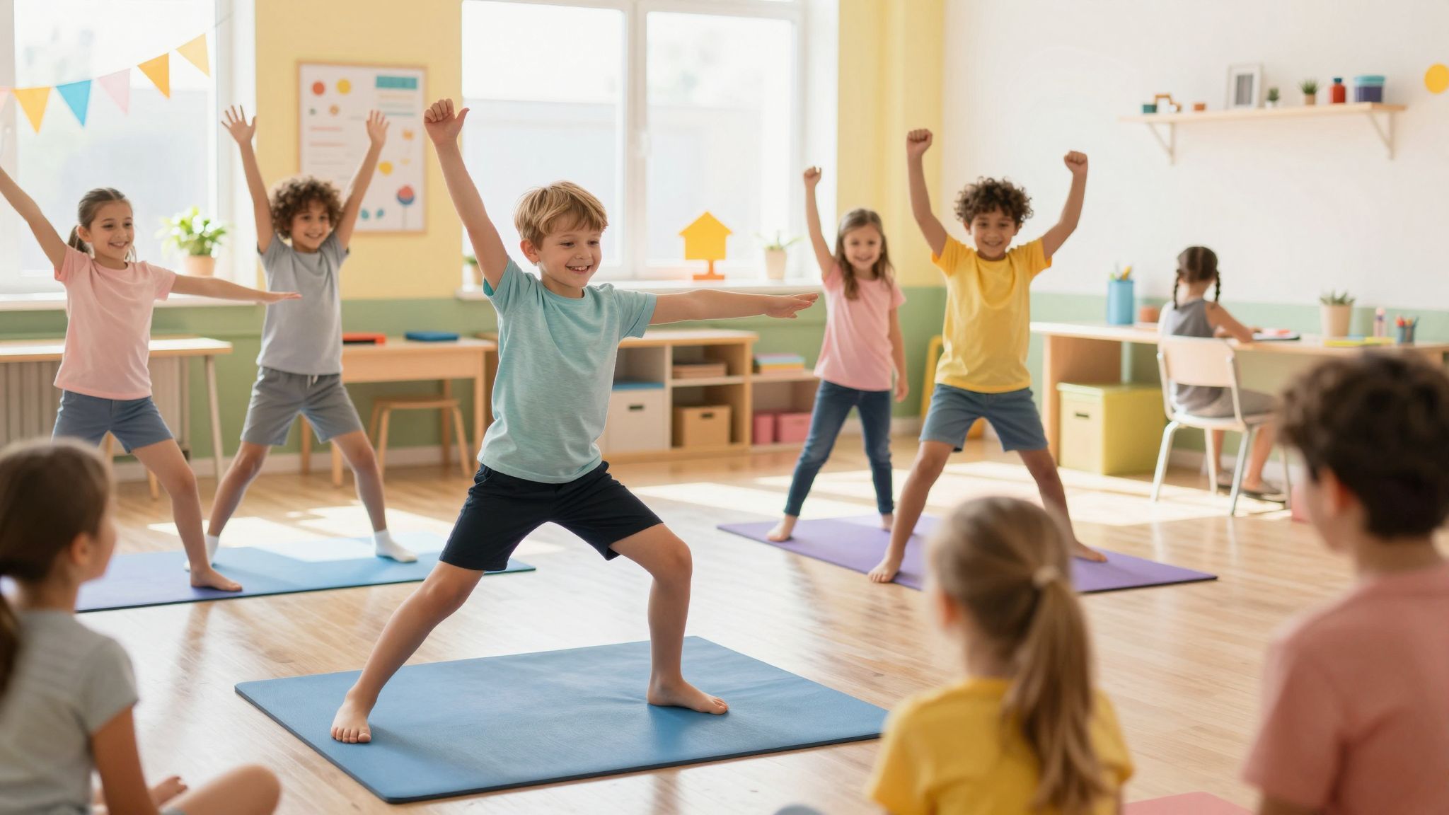 A DSGM elősegíti a motoros fejlődést gyermekkorban.