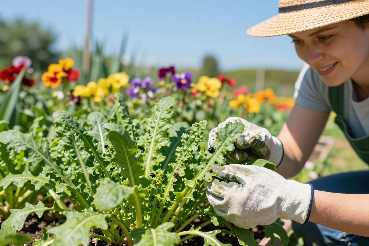 A földibolha erőteljes kártevő a rukkola termesztésében.