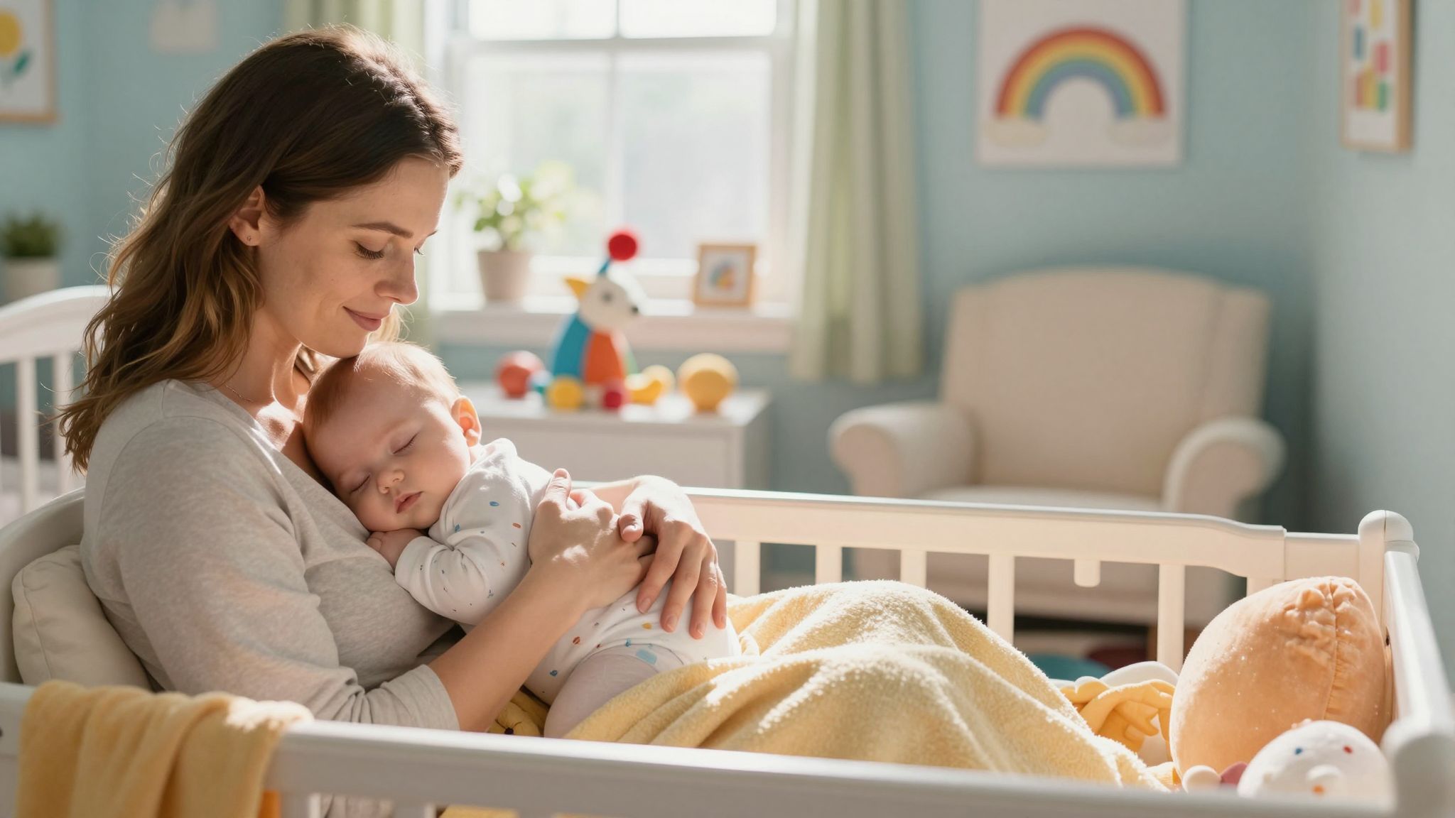 Az első év alvás- és síráskihívásai formálják az autonómiát.