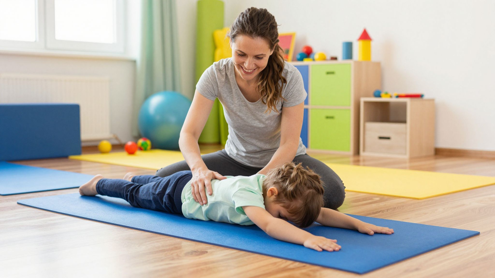 A Dévény-módszer elsősorban csecsemők és kisgyermekek fejlődését segíti.