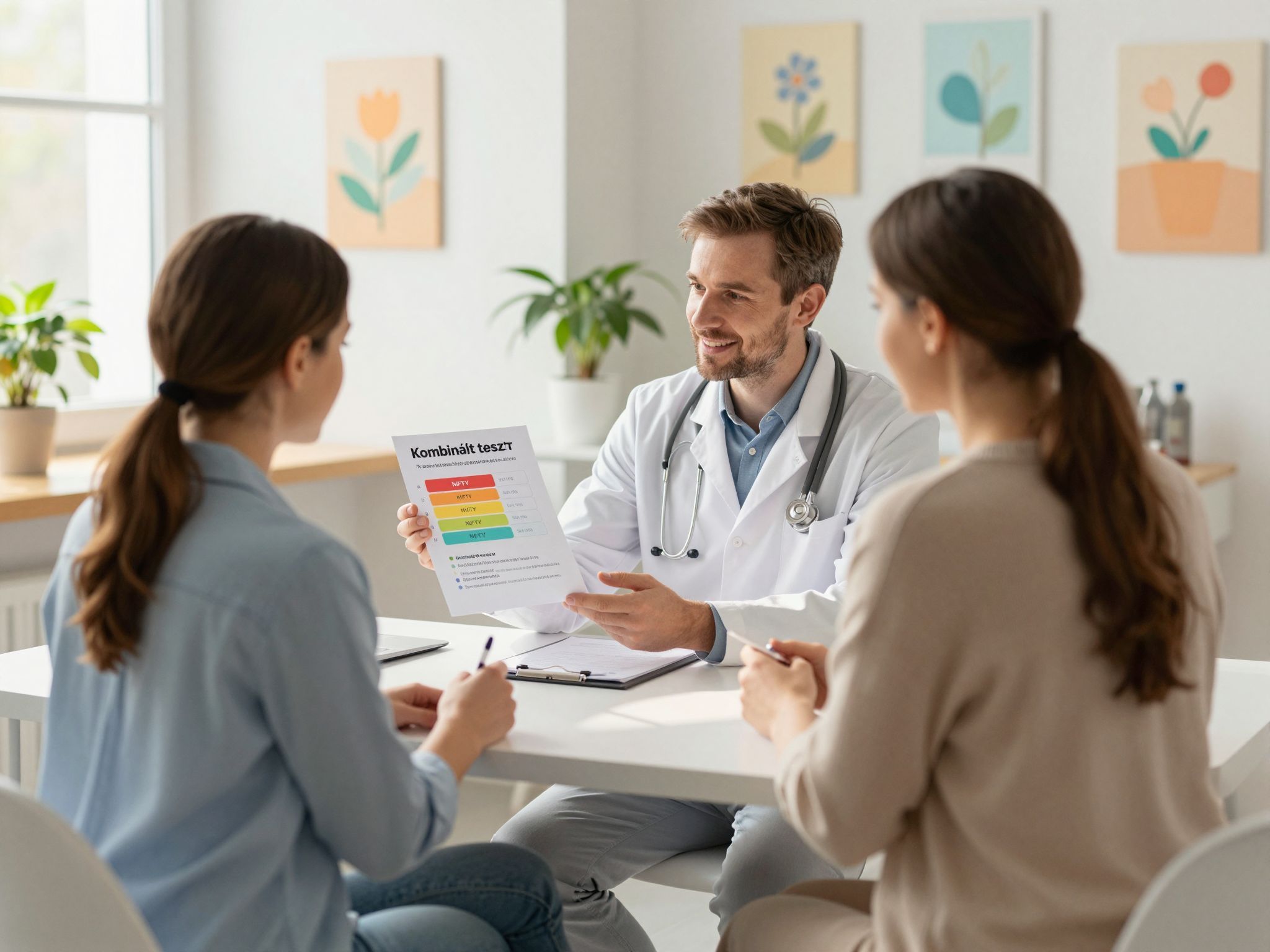 A kombinált teszt a NIFTY-hez képest kevesebb információt ad.