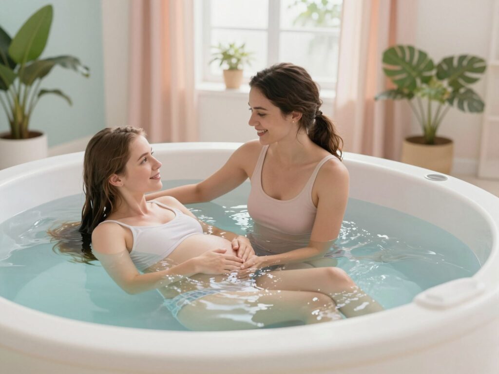 Mielőtt döntenél: a vízben szülés kockázatai, amikről kevesen beszélnek