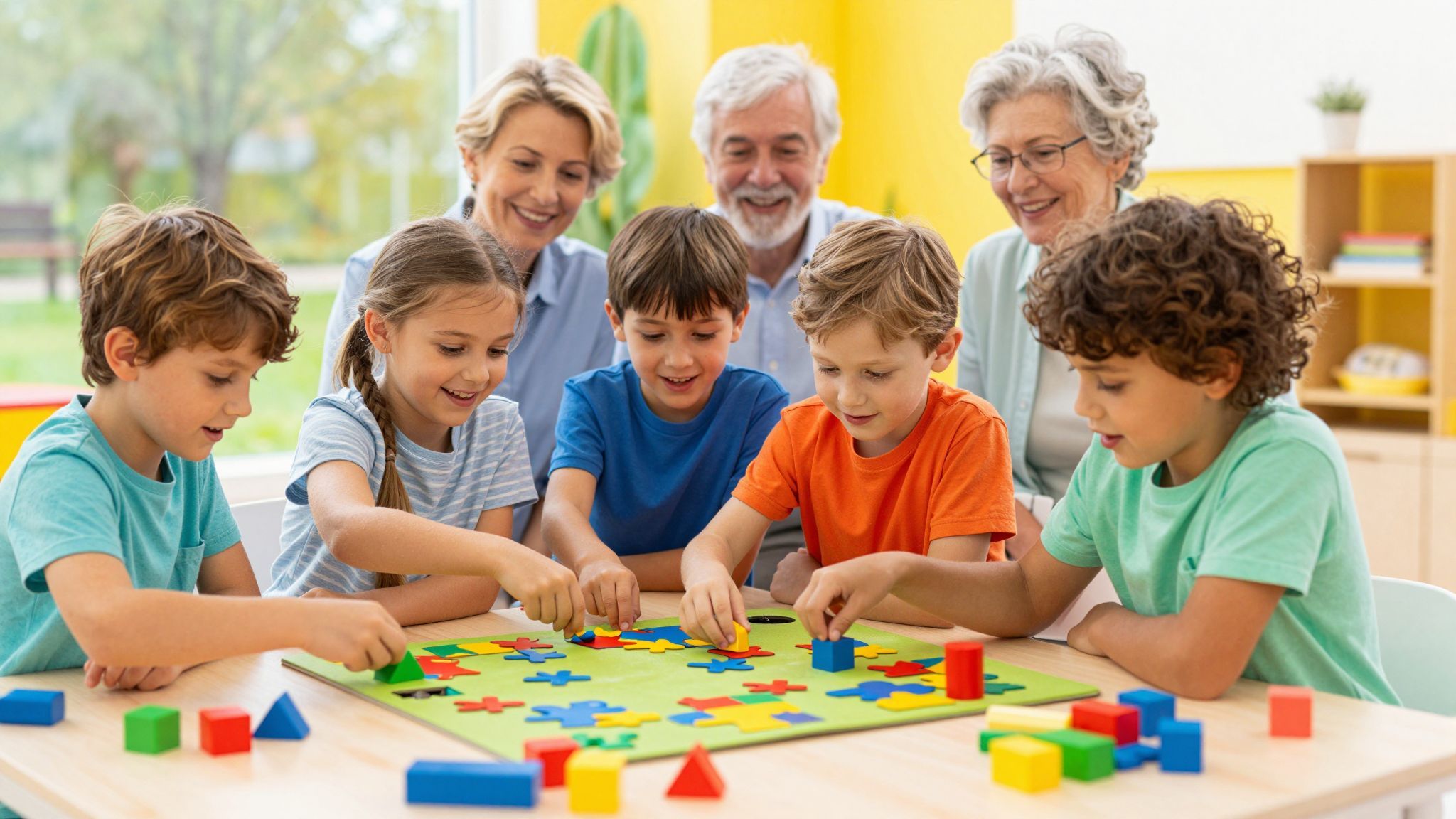 A fejlesztő játékok elősegítik a kreatív gondolkodást és tanulást.