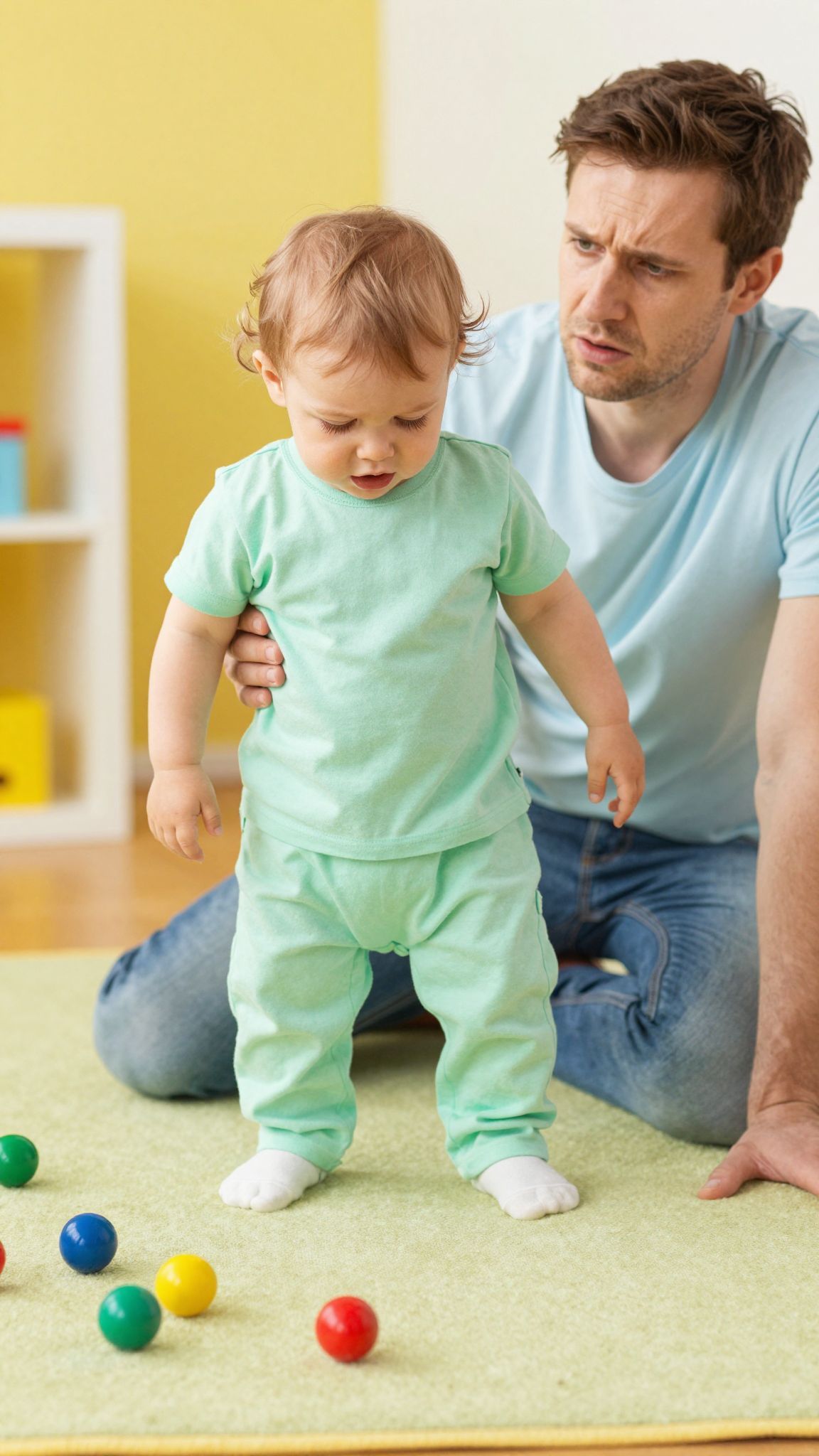 Késlekedő mozgásfejlődés esetén szakemberhez kell fordulni.